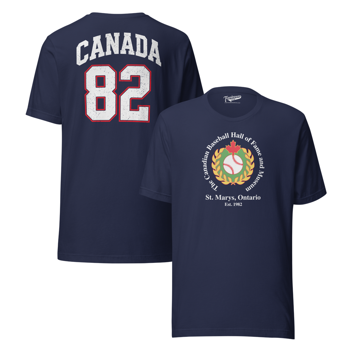 Canadian Baseball Hall of Fame and Museum - Hockey Unisex T-Shirt