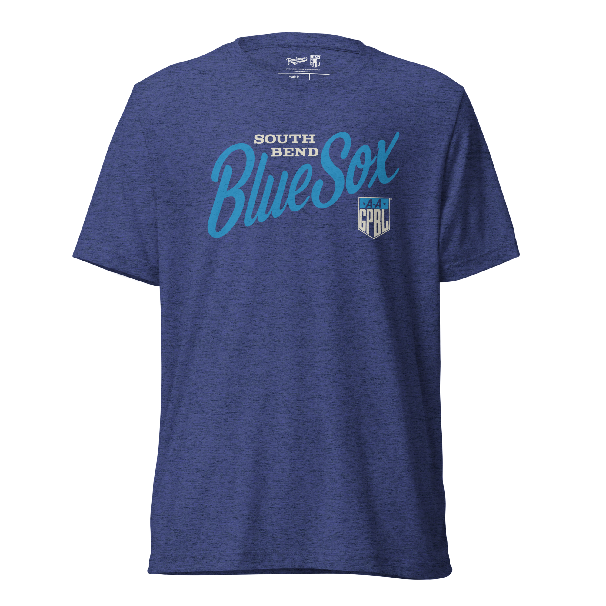 South Bend Blue Sox - Classic Color - Triblend T-Shirt