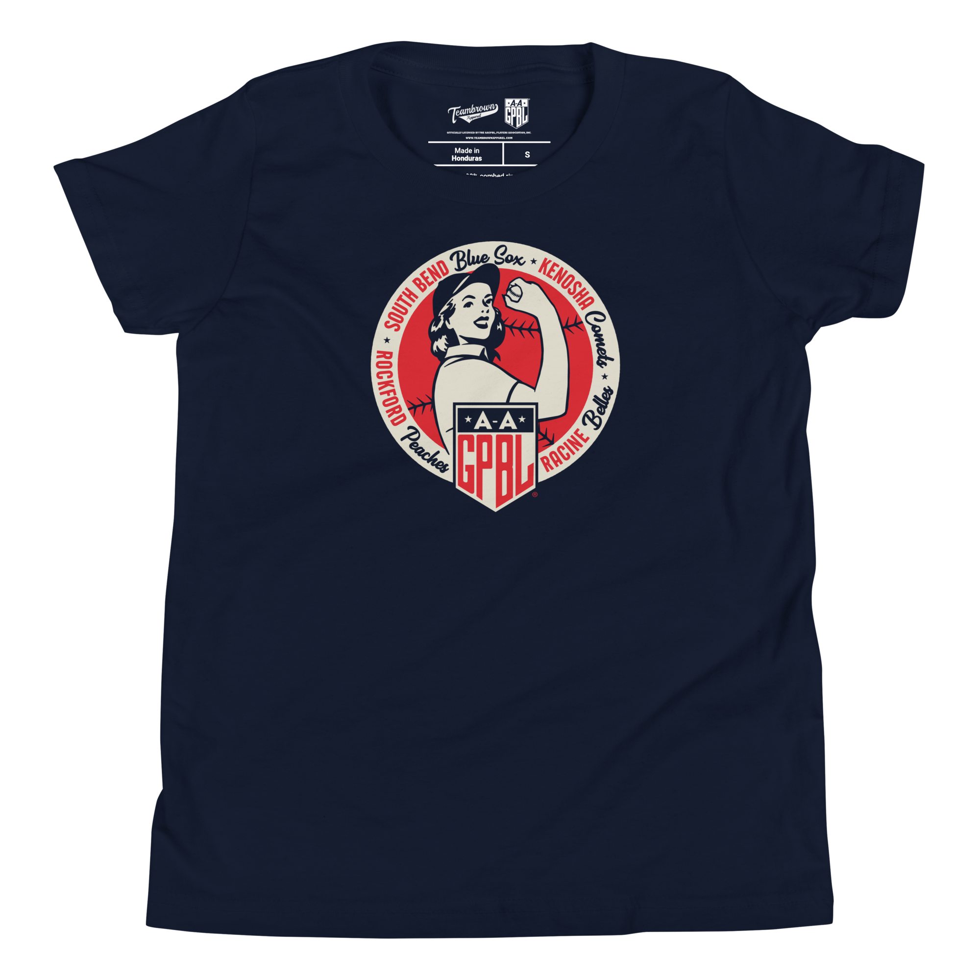 Diamond - AAGPBL Original 4 Kids T-Shirt
