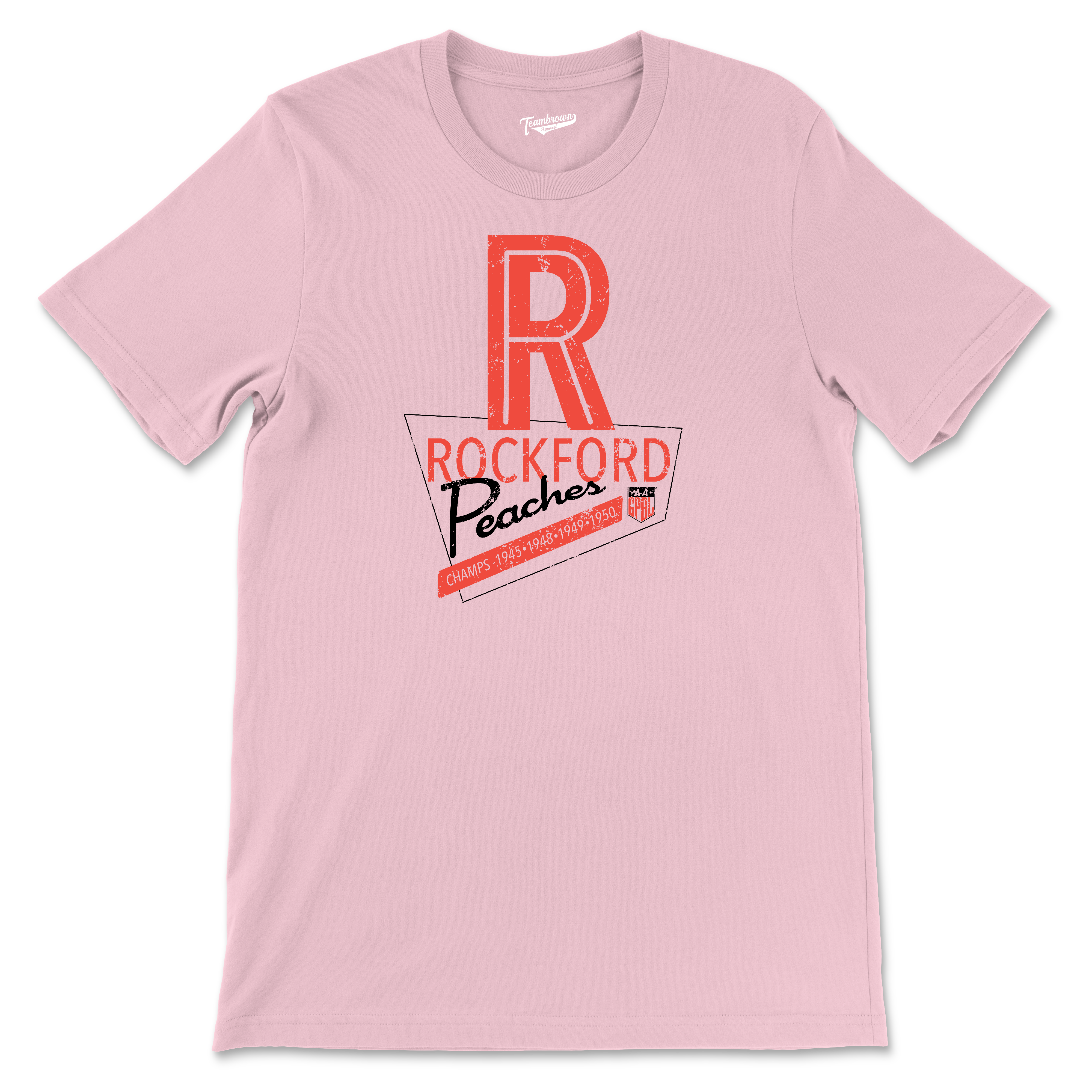 Rockford Peaches Champions - Unisex T-Shirt | Officially Licensed - AAGPBL