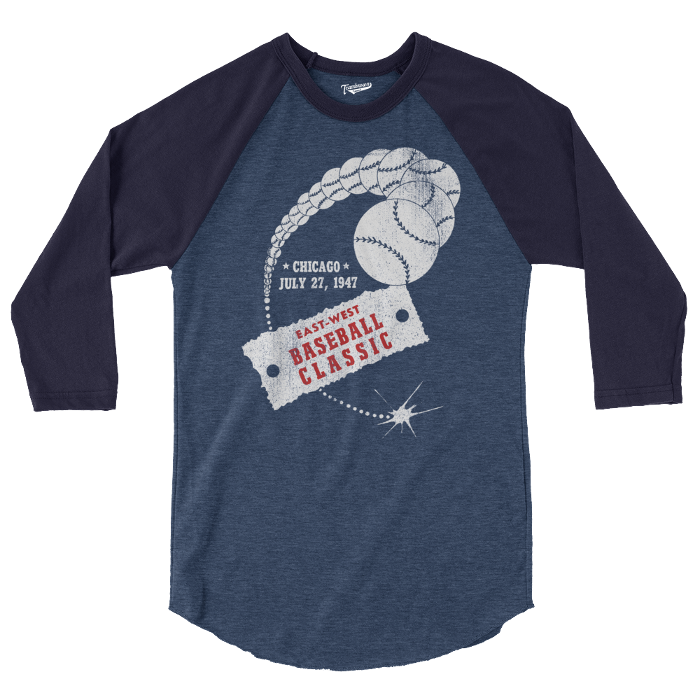 1947 East West Baseball Classic - Baseball Shirt | Officially Licensed - NLBM
