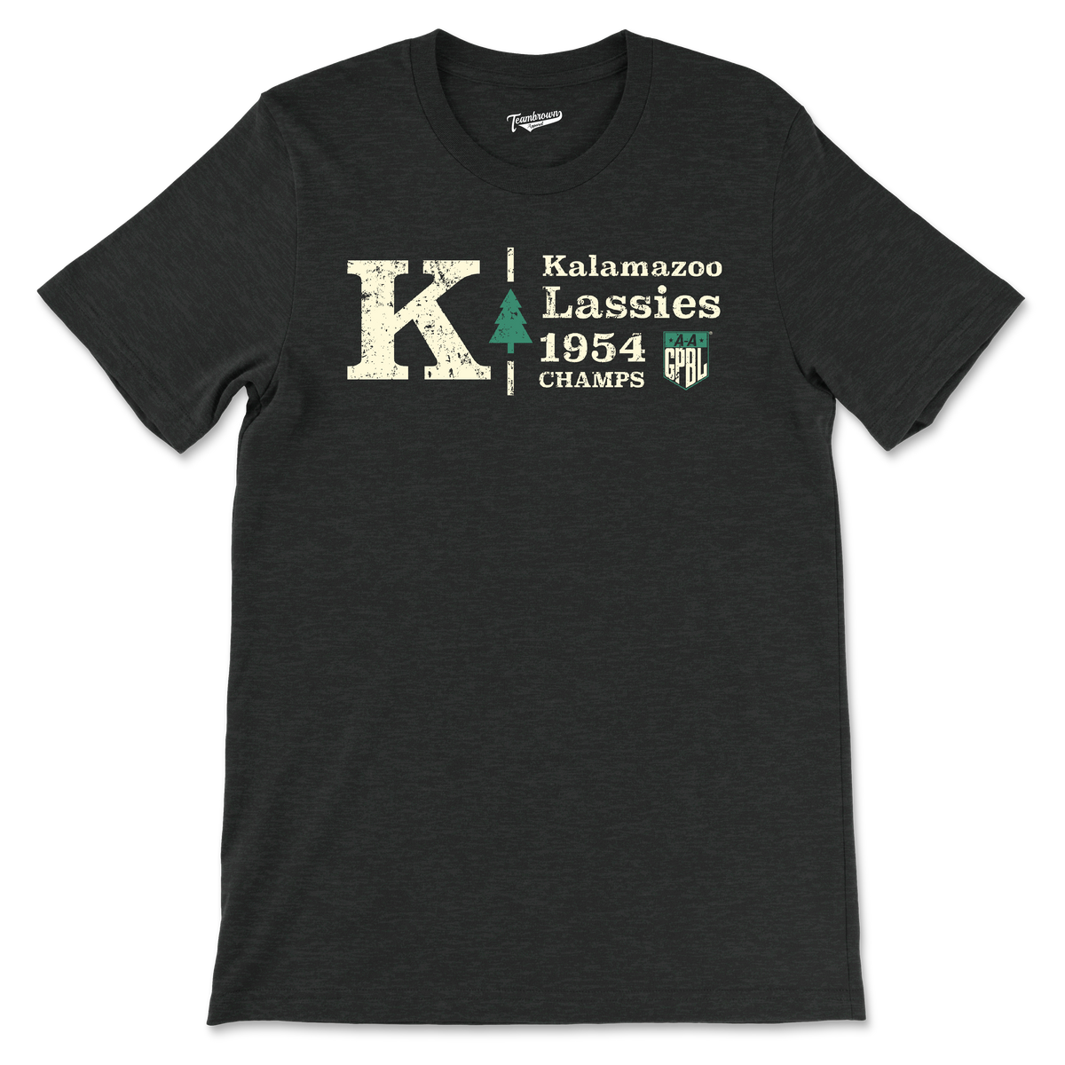 Kalamazoo Lassies Champions - Unisex T-Shirt | Officially Licensed - AAGPBL