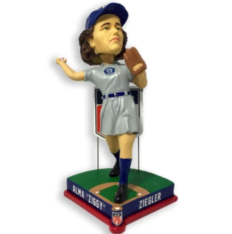 Alma Ziegler - Grand Rapids Chicks - AAGPBL All-Star Bobblehead | Officially Licensed - Bobblehead Hall of Fame