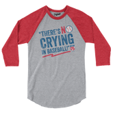 AAGPBL No Crying In Baseball - Unisex Baseball Shirt | Officially Licensed - AAGPBL