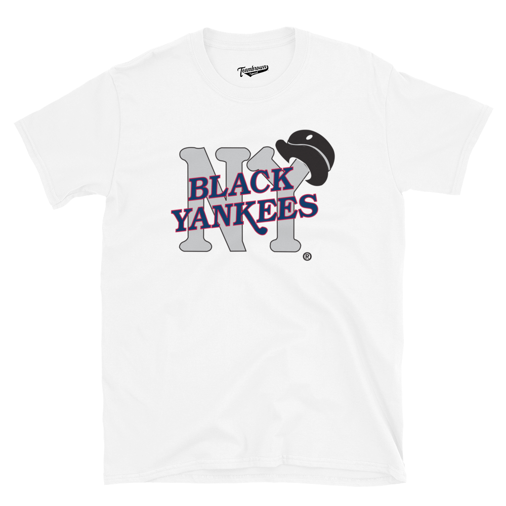 New York Black Yankees - Unisex T-Shirt White / Adult 3X / T-Shirt