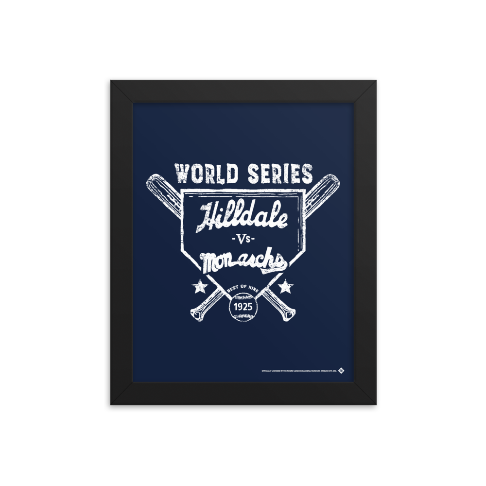1925 World Series - Giclée-Print Framed | Officially Licensed - NLBM