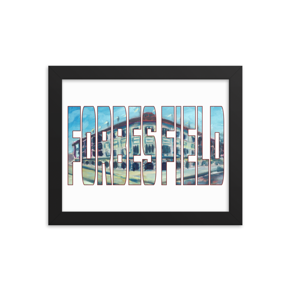 Forbes Field by Andy Brown - Giclée-Print Framed | Officially Licensed
