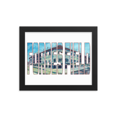 Forbes Field by Andy Brown - Giclée-Print Framed | Officially Licensed