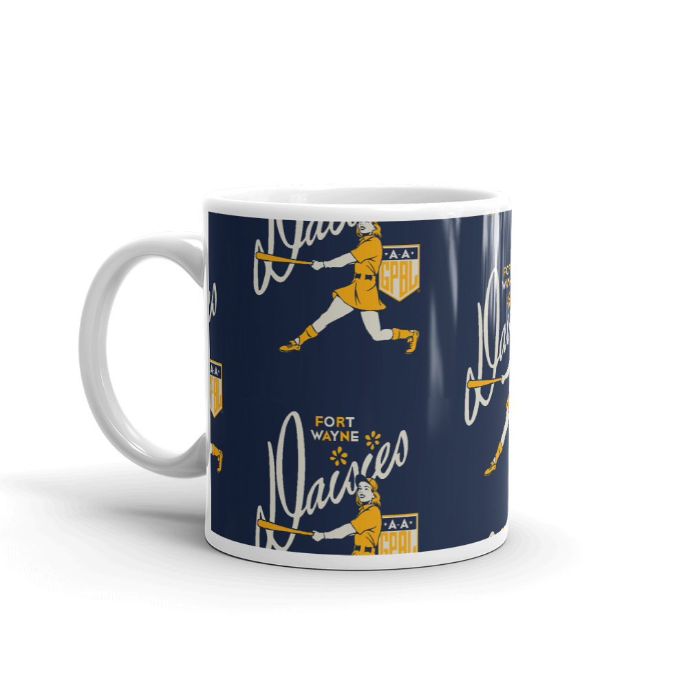 AAGPBL Fort Wayne Daisies Mug | 11oz AAGPBL Mug
