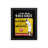 1948 NLB World Series - Giclée-Print Framed | Officially Licensed - NLBM