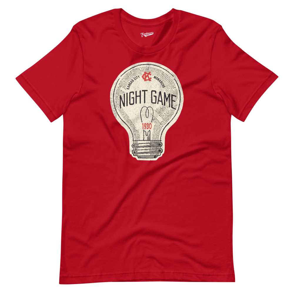 1st Night Game - KC Monarchs 1930 - Unisex T-Shirt | Officially Licensed - NLBM