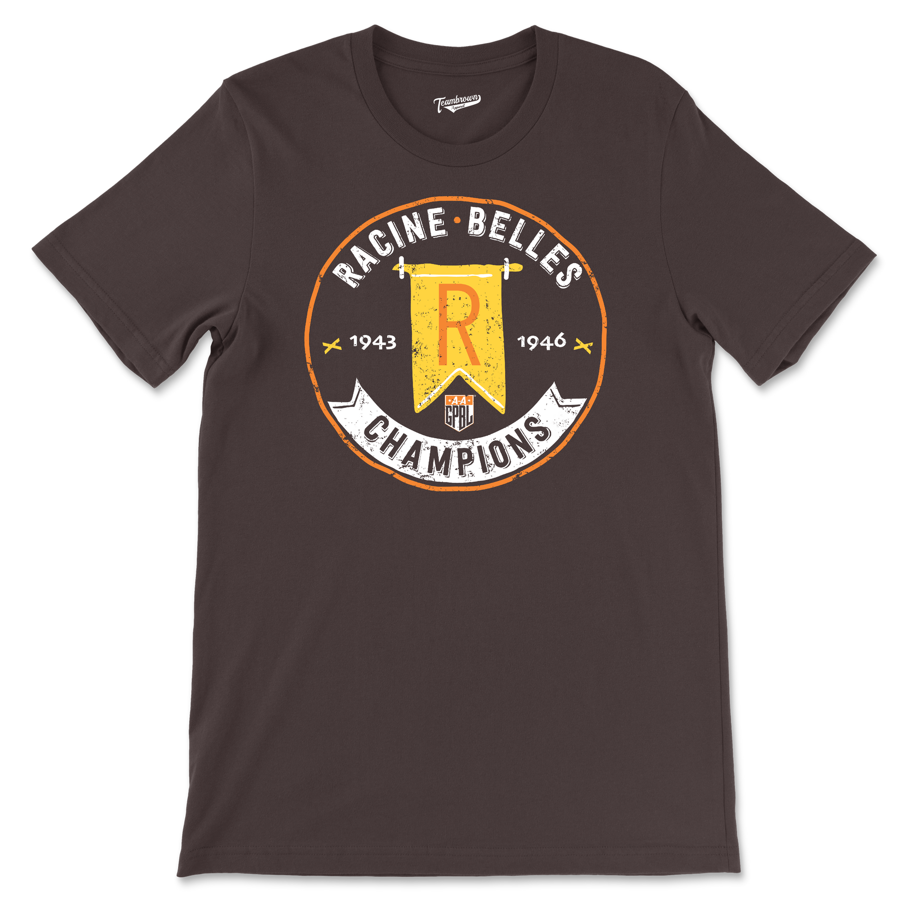 Racine Belles Champions - Unisex T-Shirt | Officially Licensed - AAGPBL