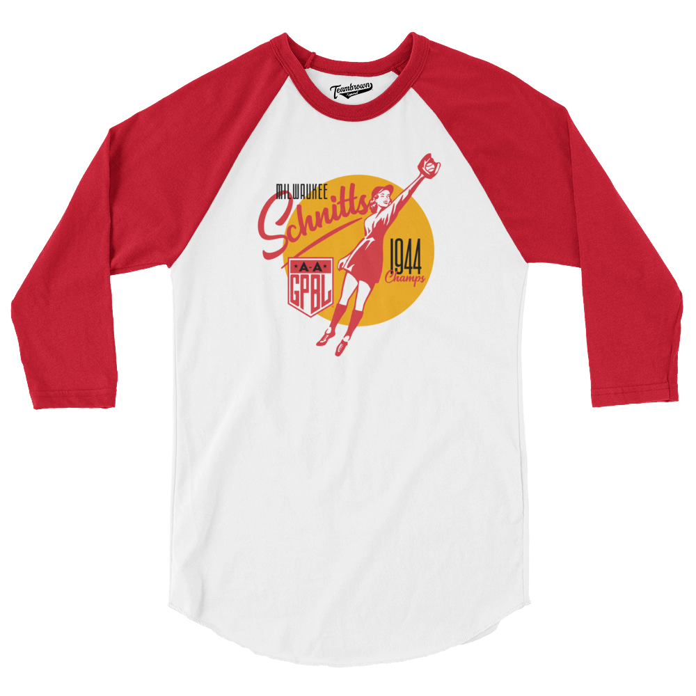 Diamond - Milwaukee Schnitts - Baseball Shirt | Officially Licensed - AAGPBL