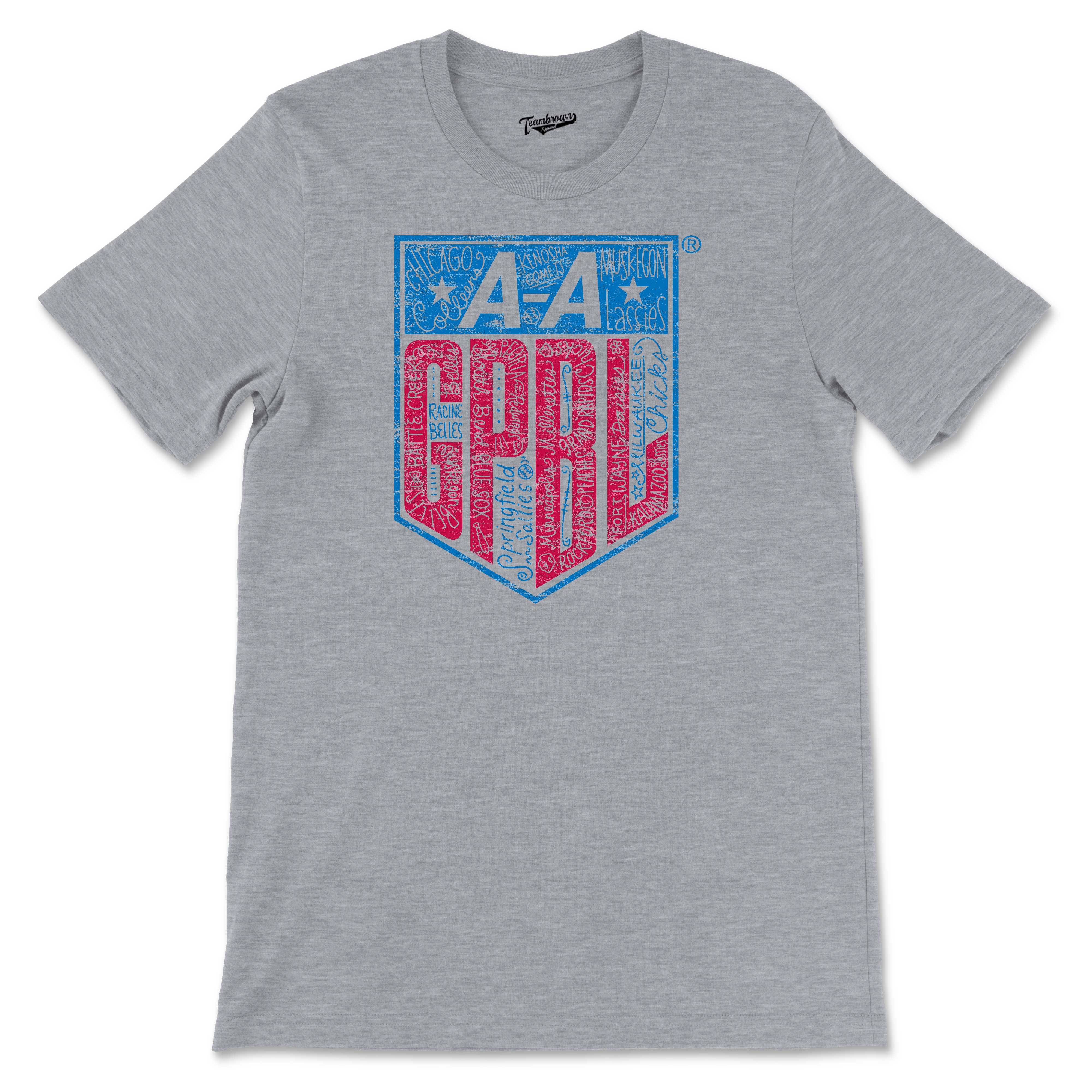 AAGPBL 1943 - 1954 - Unisex T-Shirt | Officially Licensed - AAGPBL