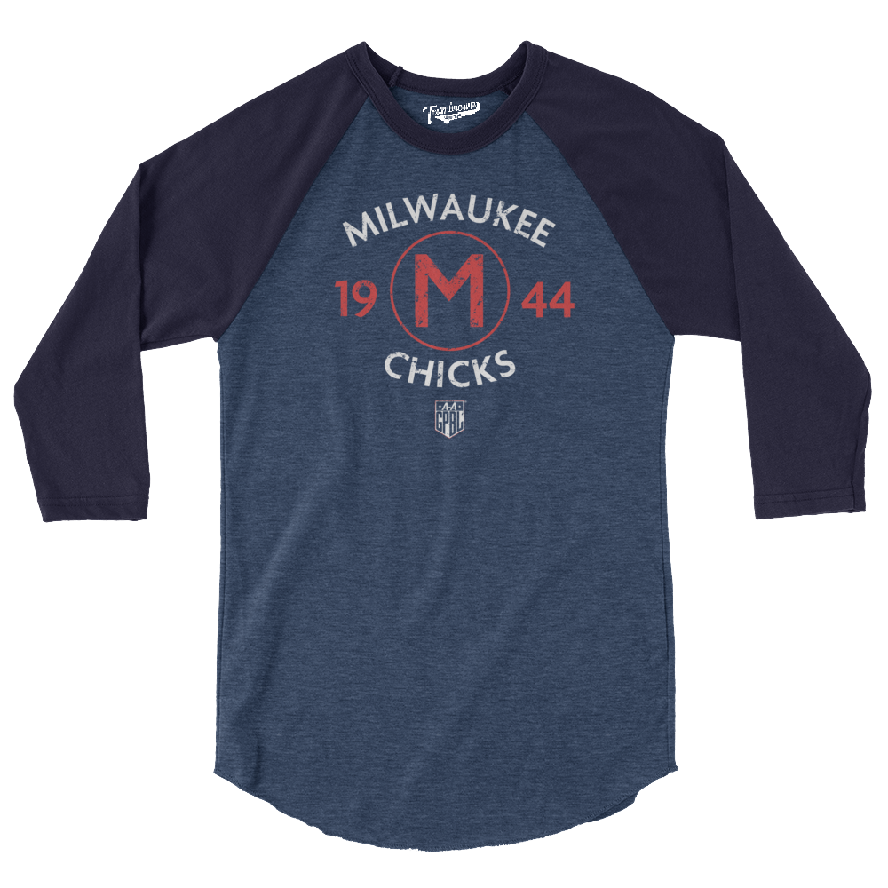 Milwaukee Chicks Champions - Unisex Baseball Shirt | Officially Licensed - AAGPBL