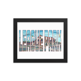 League Park by Andy Brown - Giclée-Print Framed | Officially Licensed