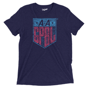 AAGPBL 1943 - 1954 - Triblend Unisex T-Shirt | Officially Licensed - AAGPBL