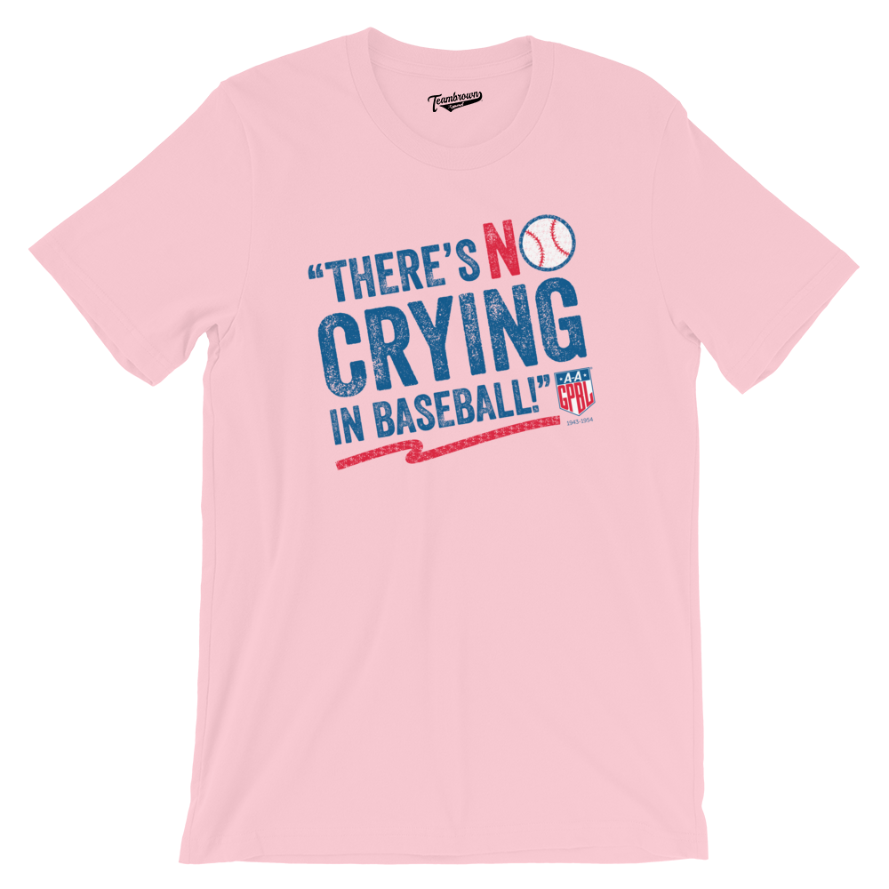 AAGPBL No Crying In Baseball Unisex T-Shirt | Officially Licensed - AAGPBL
