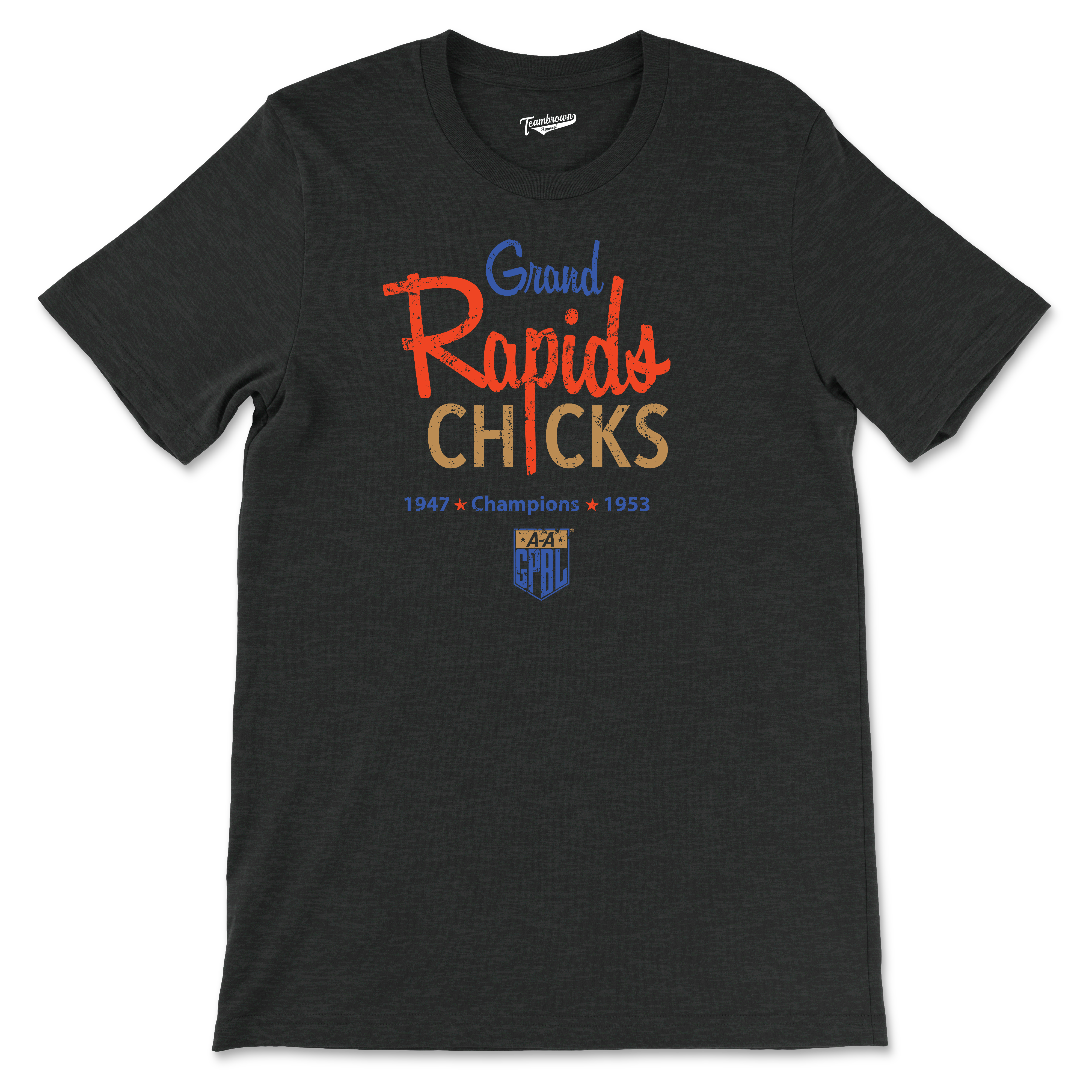Grand Rapids Chicks Champions - Unisex T-Shirt | Officially Licensed - AAGPBL