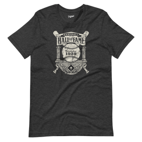Baseball Hall of Fame - Crest Logo - Unisex T-Shirt | Officially Licensed - National Baseball Hall of Fame and Museum