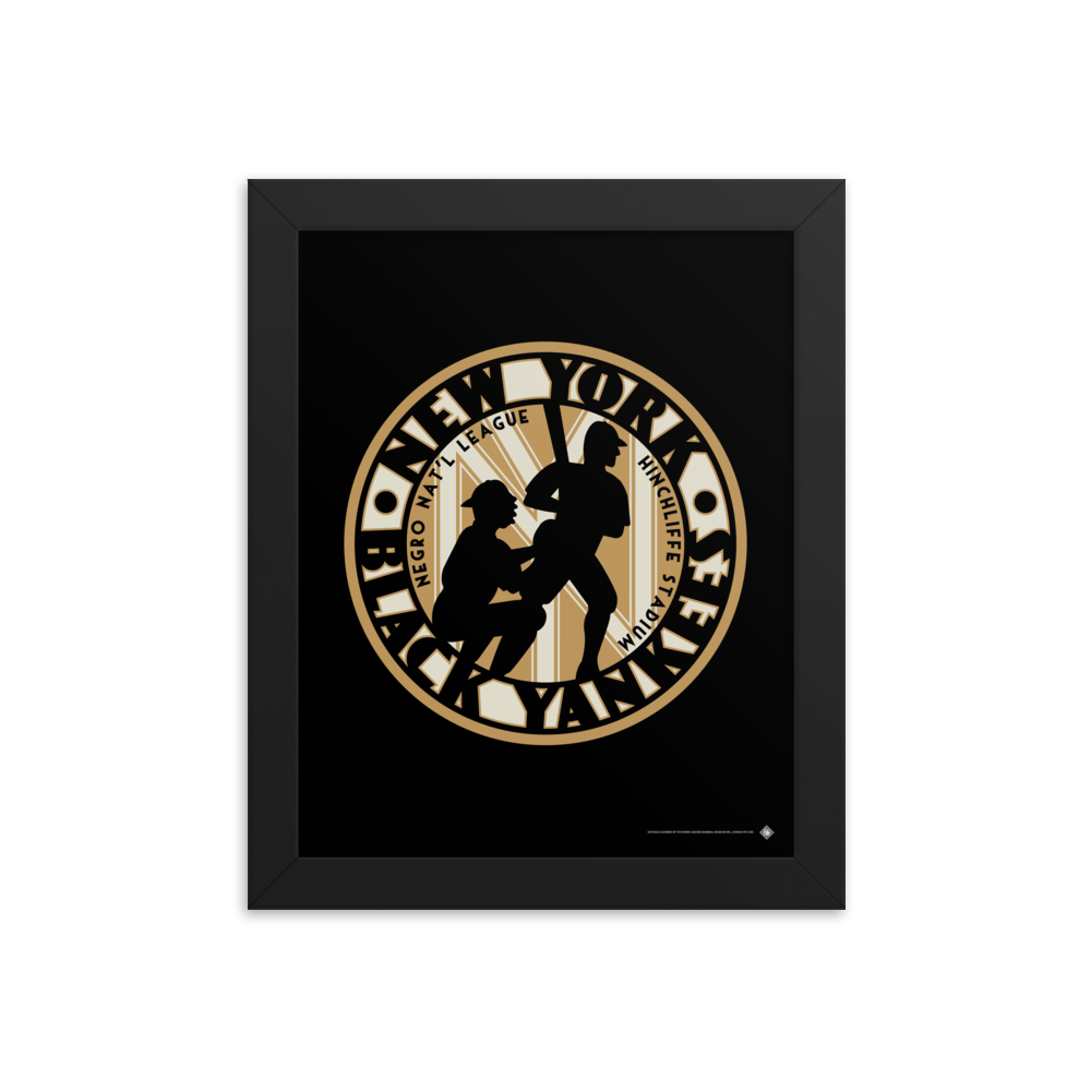 NNL New York Black Yankees - Giclée-Print Framed | Officially Licensed - NLBM