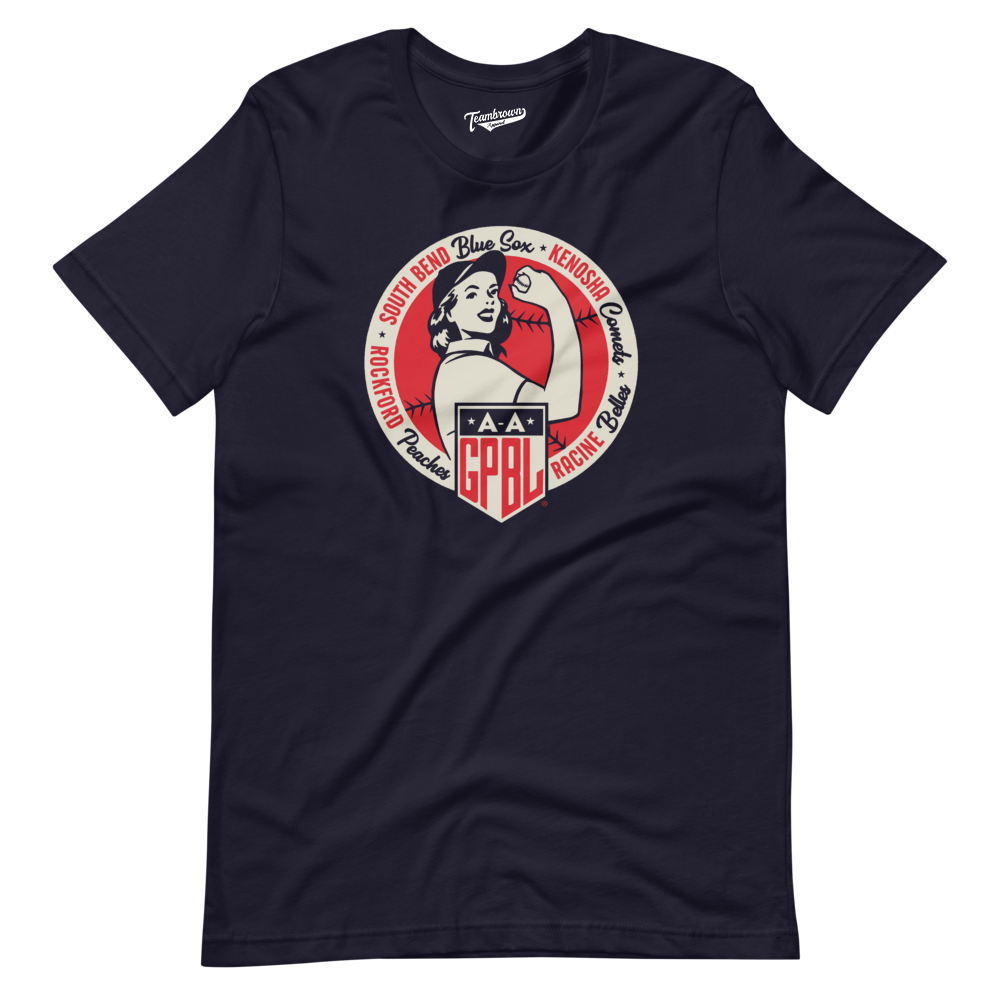 on Demand Rockford Expos Baseball Unisex Retro T-Shirt Navy / S