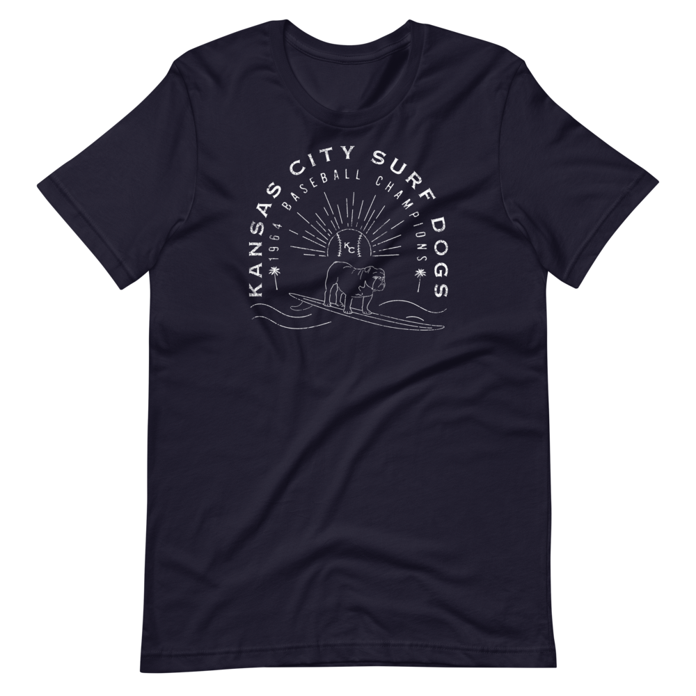 Kansas City Surf Dogs (Original) - Unisex T-Shirt | Officially Licensed - Teambrown Apparel