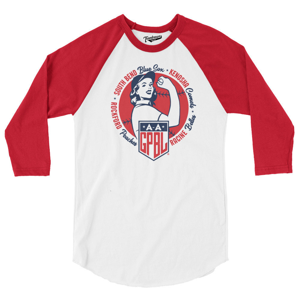 Diamond - AAGPBL Original 4 - Baseball Shirt | Officially Licensed - AAGPBL