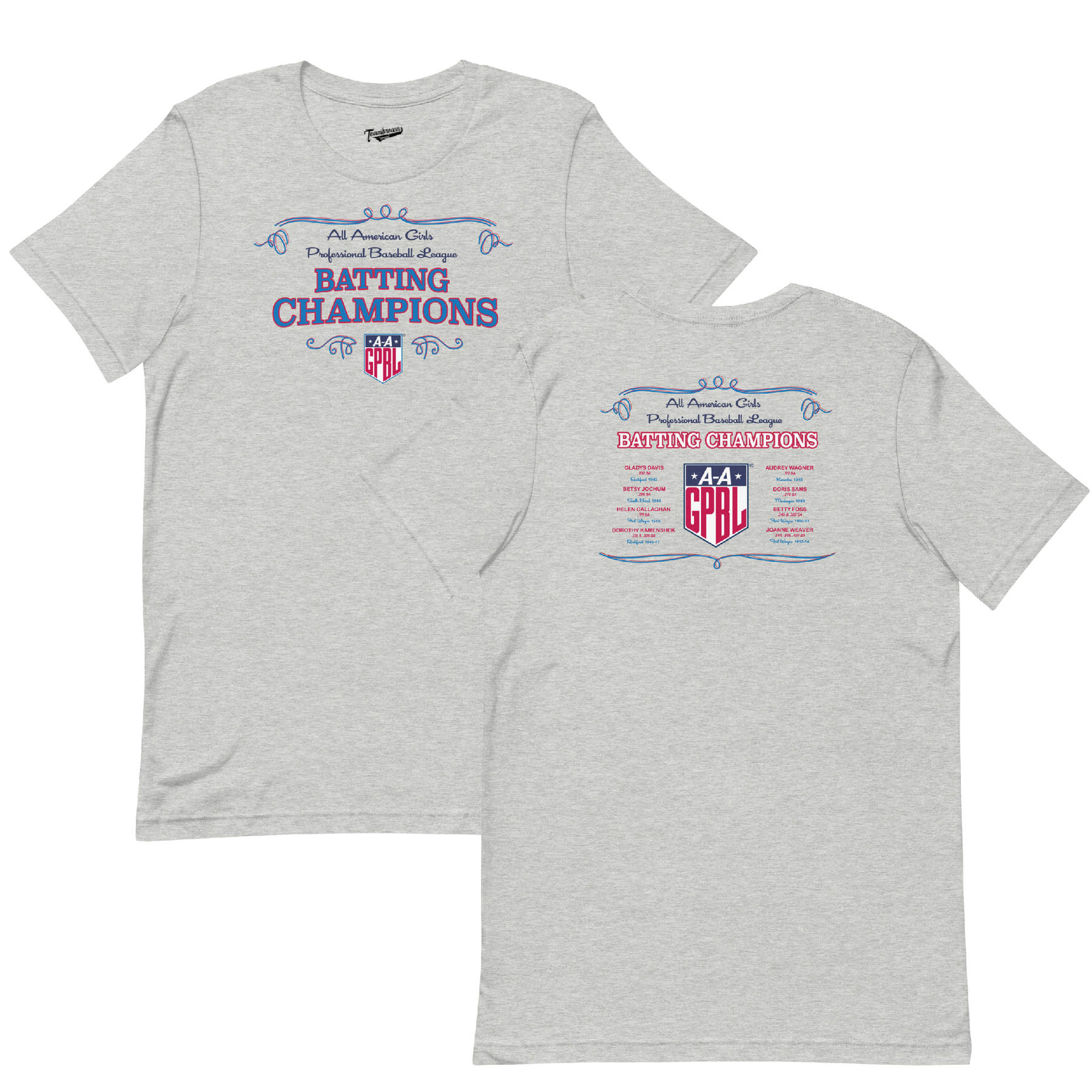 AAGPBL Batting Champs - Unisex T-Shirt