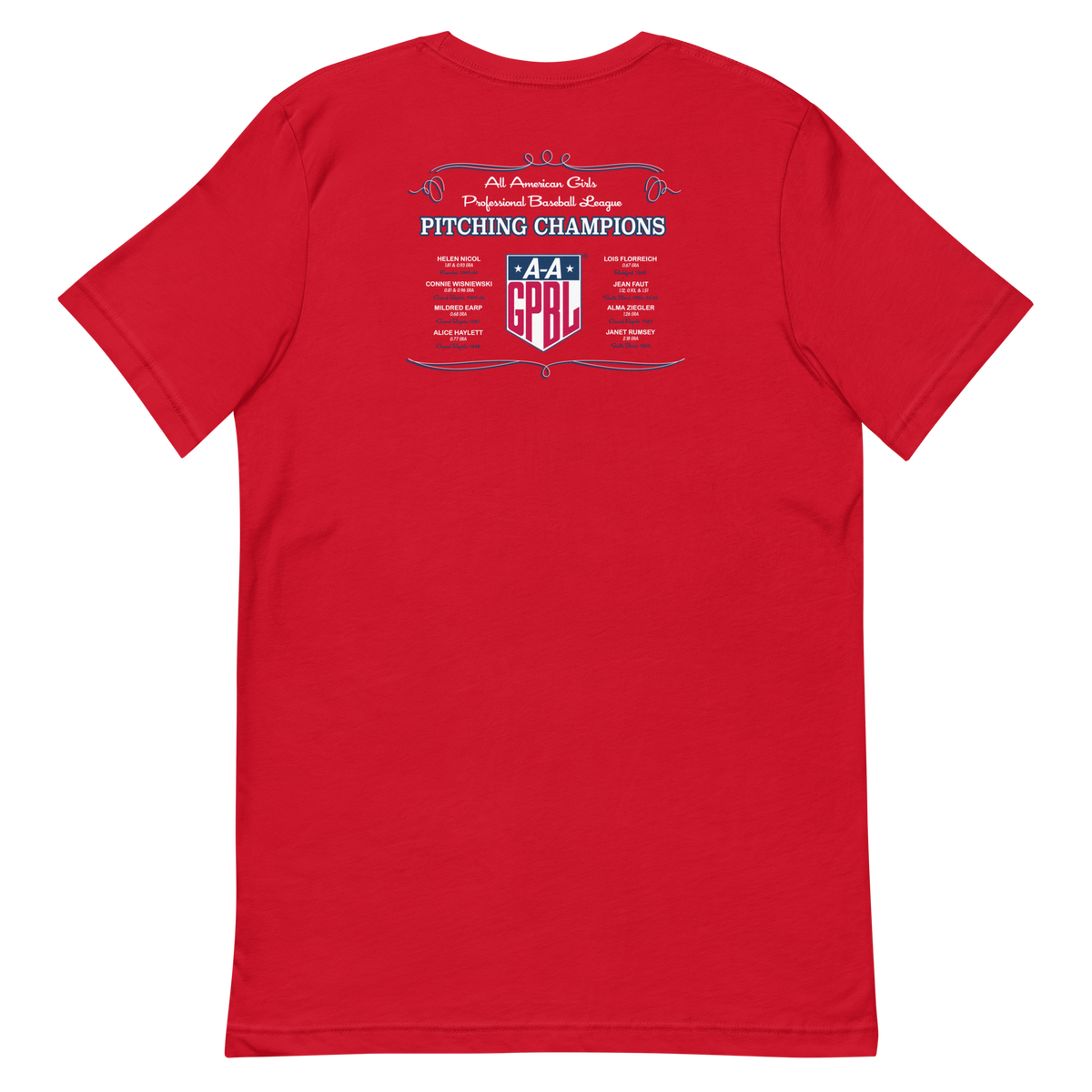 AAGPBL Pitching Champs - Unisex T-Shirt