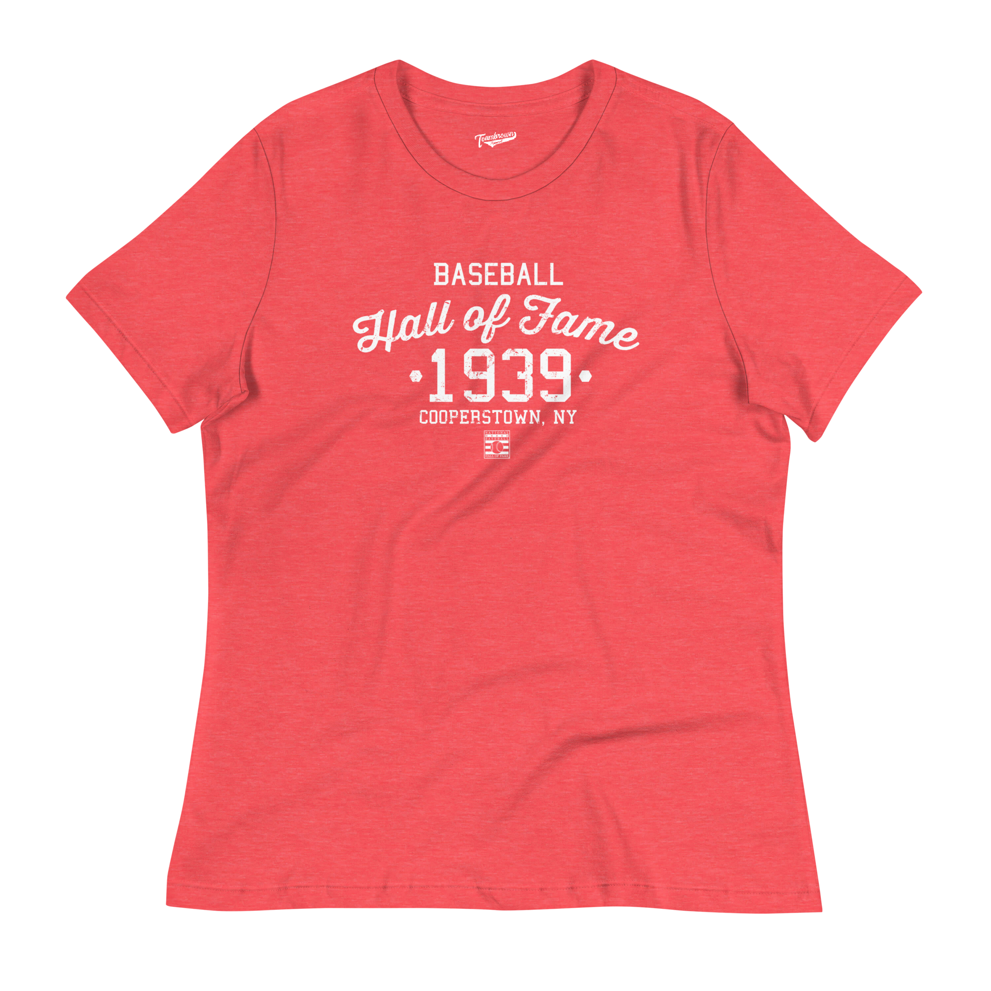 Baseball Hall of Fame - Est 1939 - Women's Relaxed Fit T-Shirt