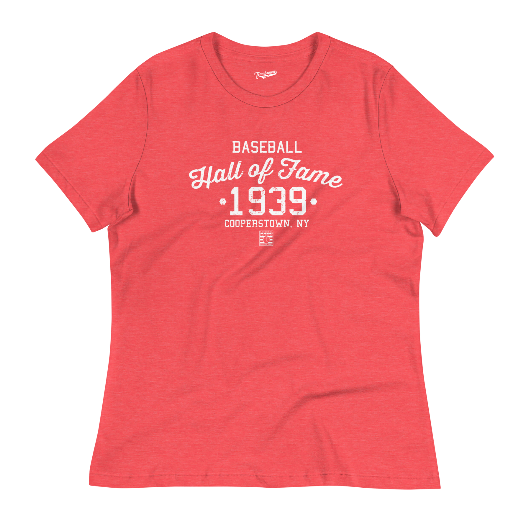 Baseball Hall of Fame - Est 1939 - Women's Relaxed Fit T-Shirt