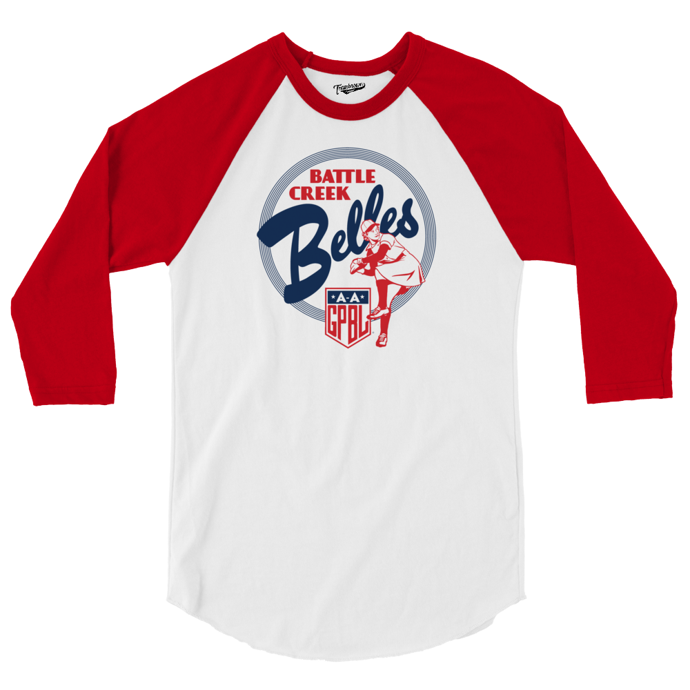 Diamond - Battle Creek Belles - Unisex Baseball Shirt