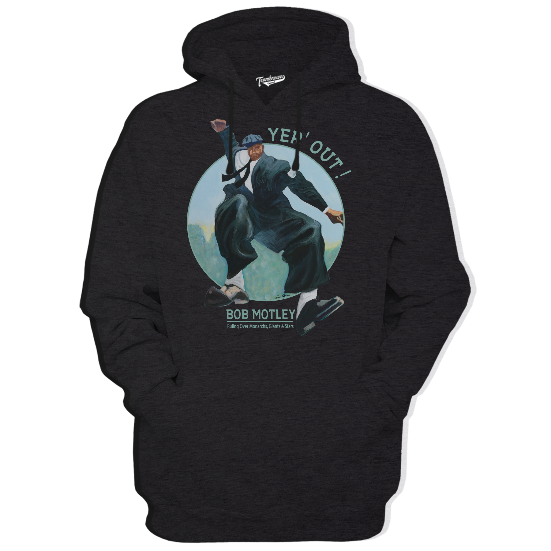 Bob Motley - Yer' Out! - Unisex Premium Hoodie | Officially Licensed - YABBA BIRI PRODUCTIONS, INC.