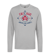 1920 Champions - Chicago American Giants - Unisex Long Sleeve Crew T-Shirt | Officially Licensed - NLBM