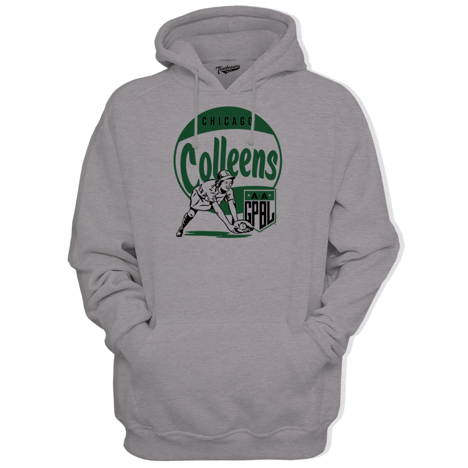 Diamond - Chicago Colleens - Unisex Premium Hoodie | Officially Licensed - AAGPBL