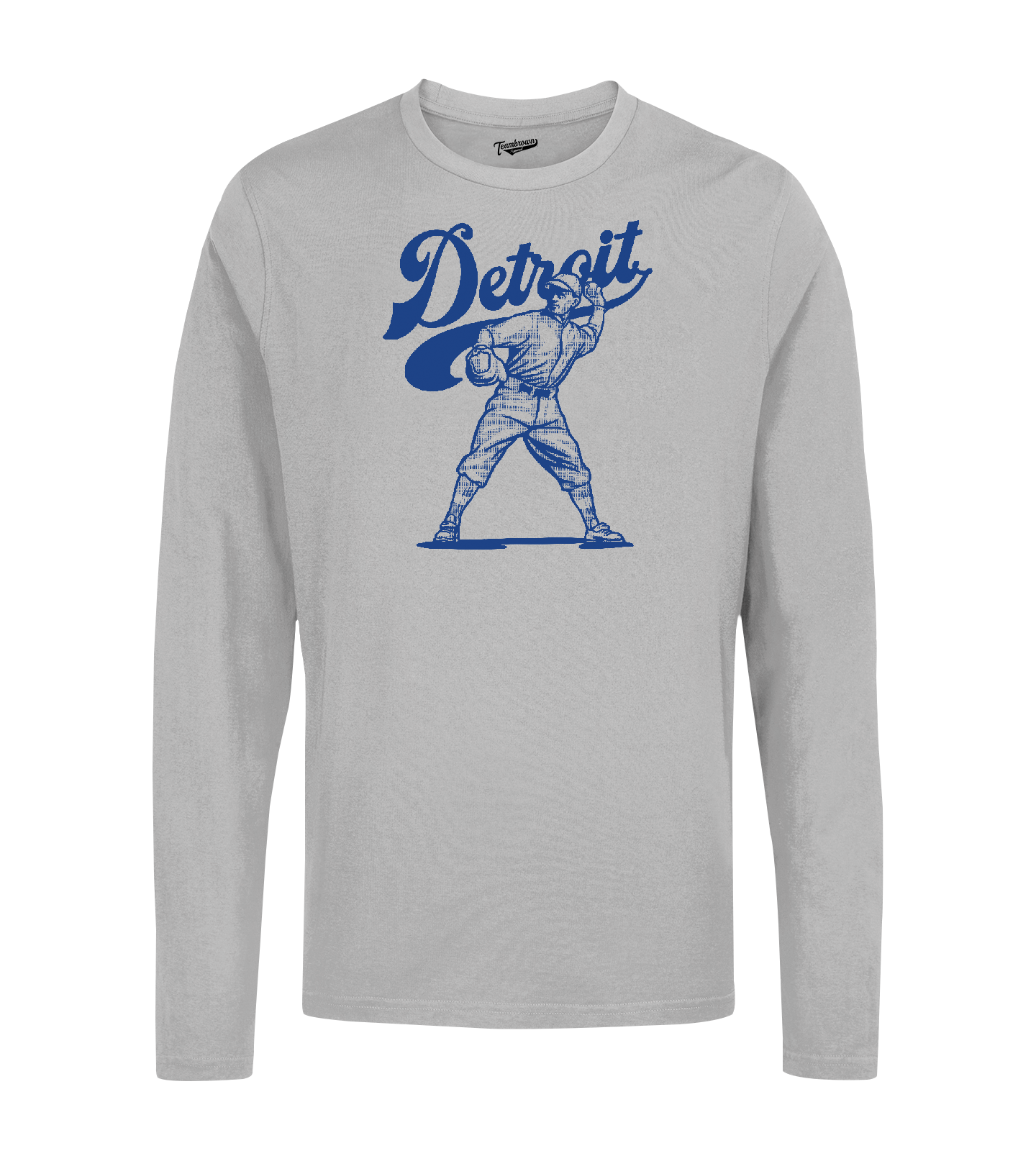 Detroit (City Series) - Unisex Long Sleeve Crew T-Shirt | Officially Licensed
