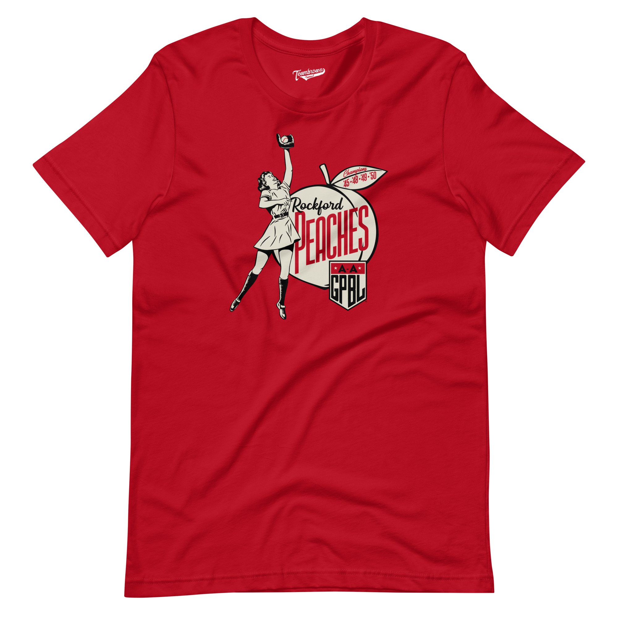Diamond - Rockford Peaches - Unisex T-Shirt | Officially Licensed - AAGPBL