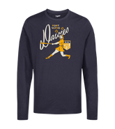 Diamond - Fort Wayne Daisies - Unisex Long Sleeve Crew T-Shirt | Officially Licensed - AAGPBL