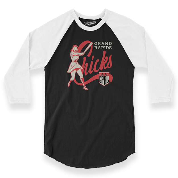 Diamond - Grand Rapids Chicks - Baseball Shirt | Officially Licensed - AAGPBL