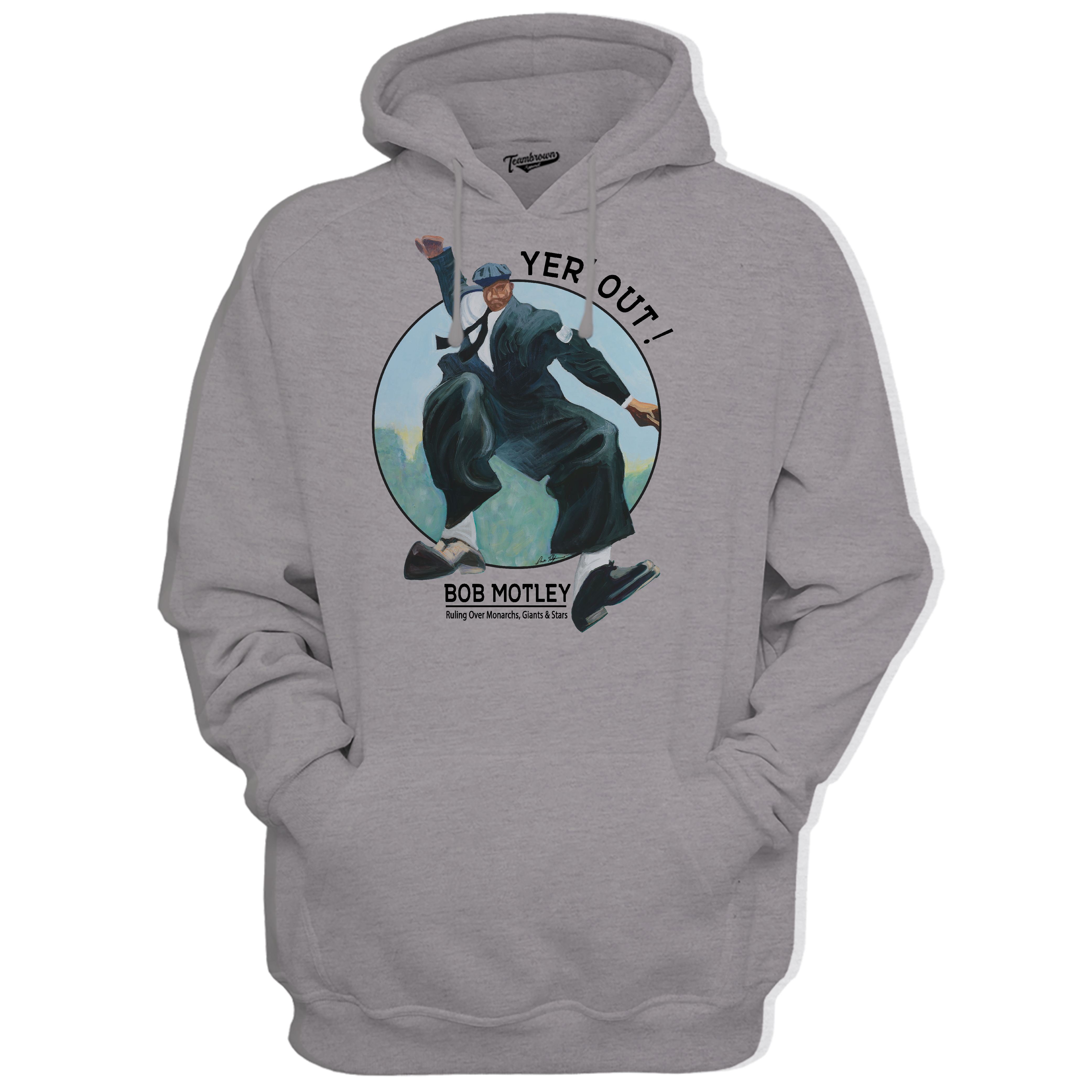 Bob Motley - Yer' Out! - Unisex Premium Hoodie | Officially Licensed - YABBA BIRI PRODUCTIONS, INC.