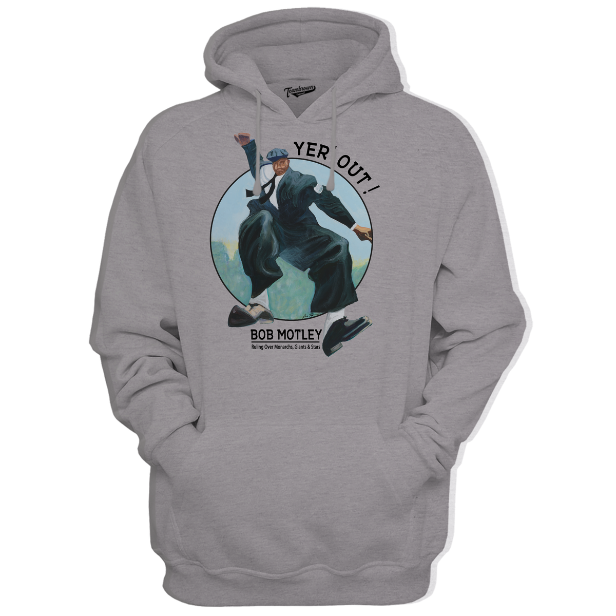 Bob Motley - Yer' Out! - Unisex Premium Hoodie | Officially Licensed - YABBA BIRI PRODUCTIONS, INC.