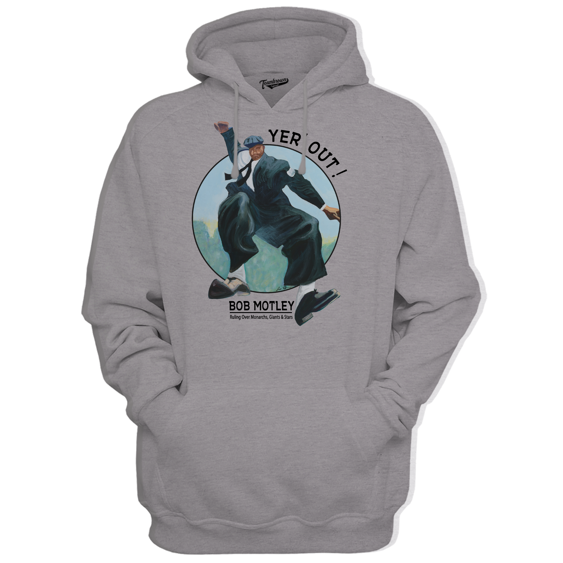 Bob Motley - Yer' Out! - Unisex Premium Hoodie | Officially Licensed - YABBA BIRI PRODUCTIONS, INC.
