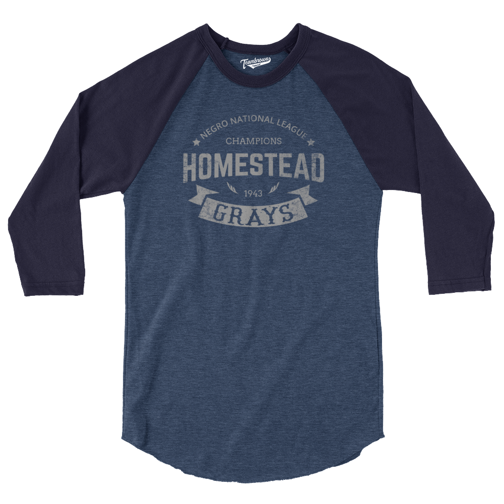 1943 Champions - Homestead Grays - Forbes Field - Unisex Baseball Shirt | Officially Licensed - NLBM