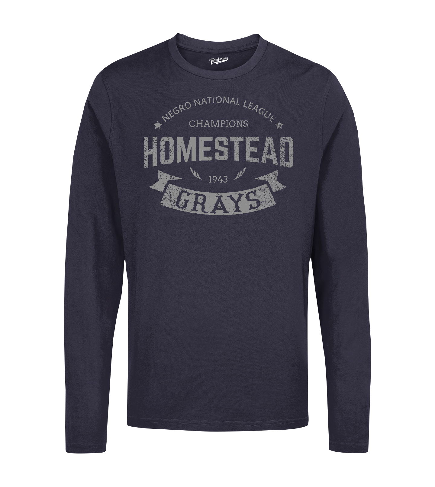 1943 Champions - Homestead Grays / Forbes Field - Unisex Long Sleeve | Officially Licensed - NLBM