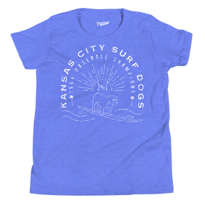 Kansas City Surf Dogs - Kids T-Shirt | Officially Licensed - Teambrown Apparel