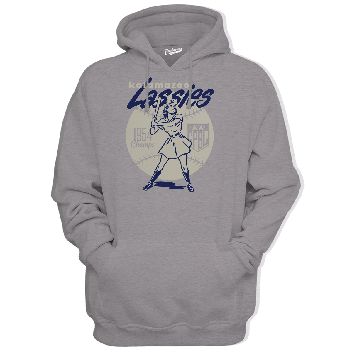 Diamond - Kalamazoo Lassies - Unisex Premium Hoodie | Officially Licensed - AAGPBL