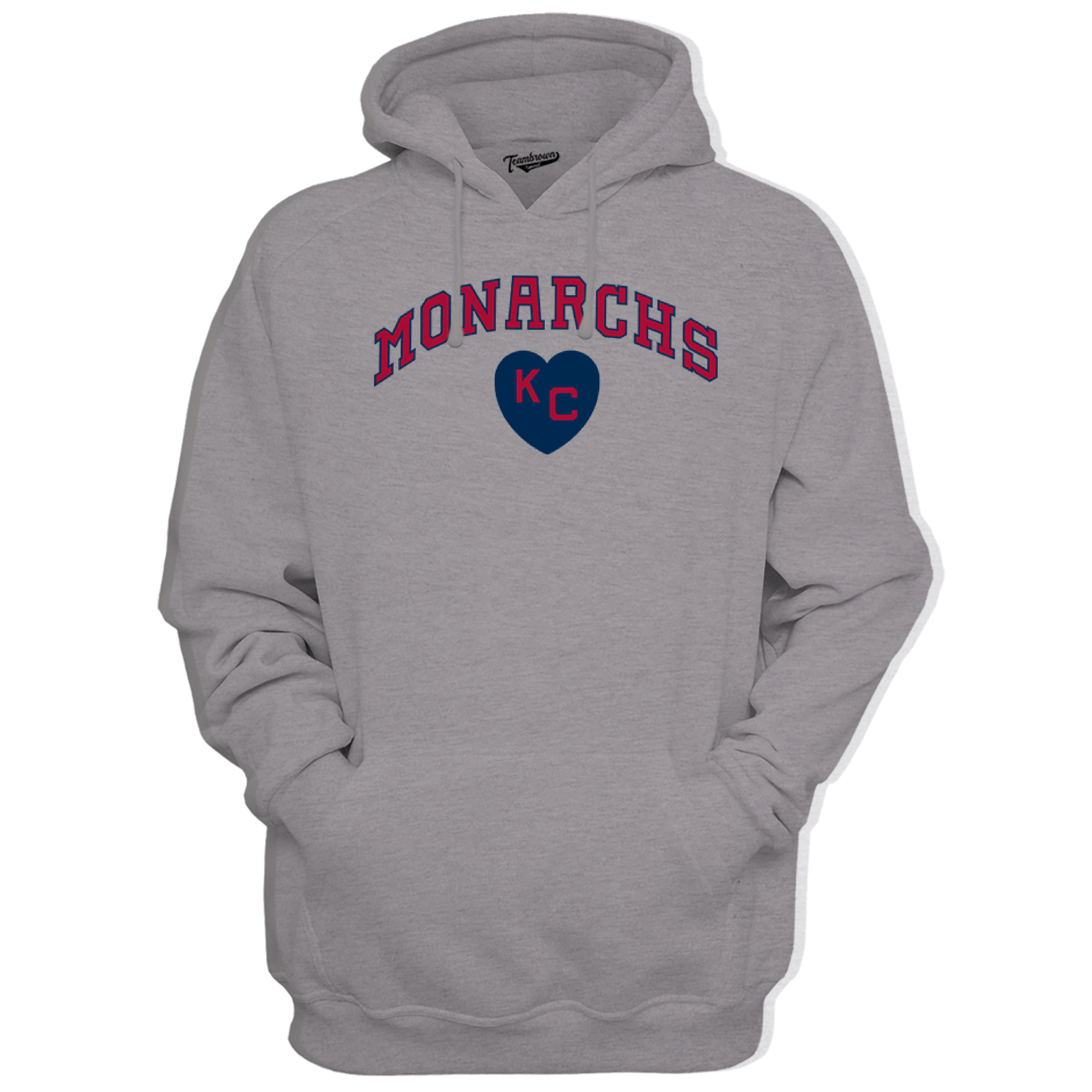 Kansas City Monarchs Heart - Unisex Premium Hoodie | Officially Licensed - NLBM