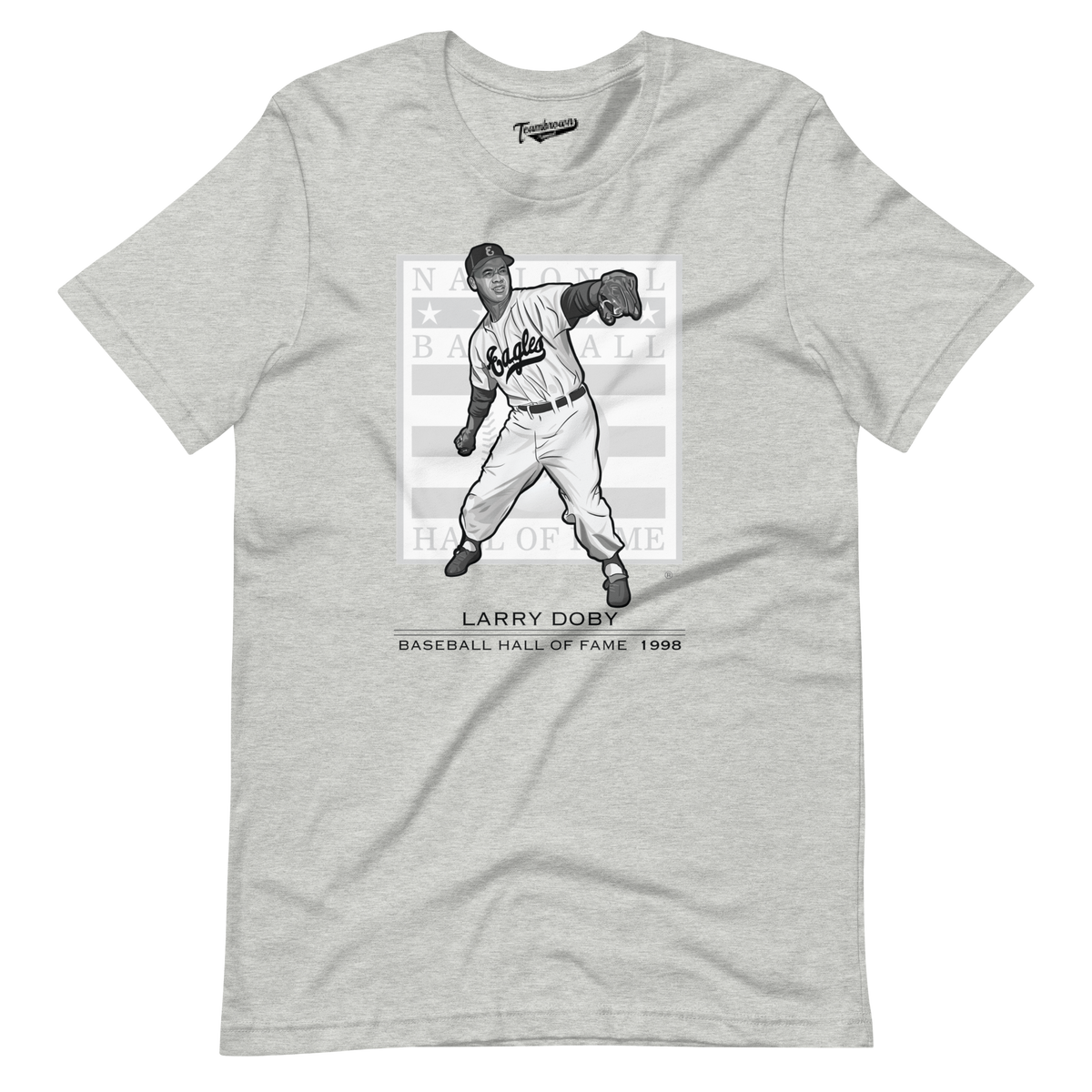 Officially Licensed - National Baseball Hall of Fame and Museum George Brett T-Shirt | Black NBHOF Shirt | Teambrown Apparel True Royal / Adult S / T-Shirt