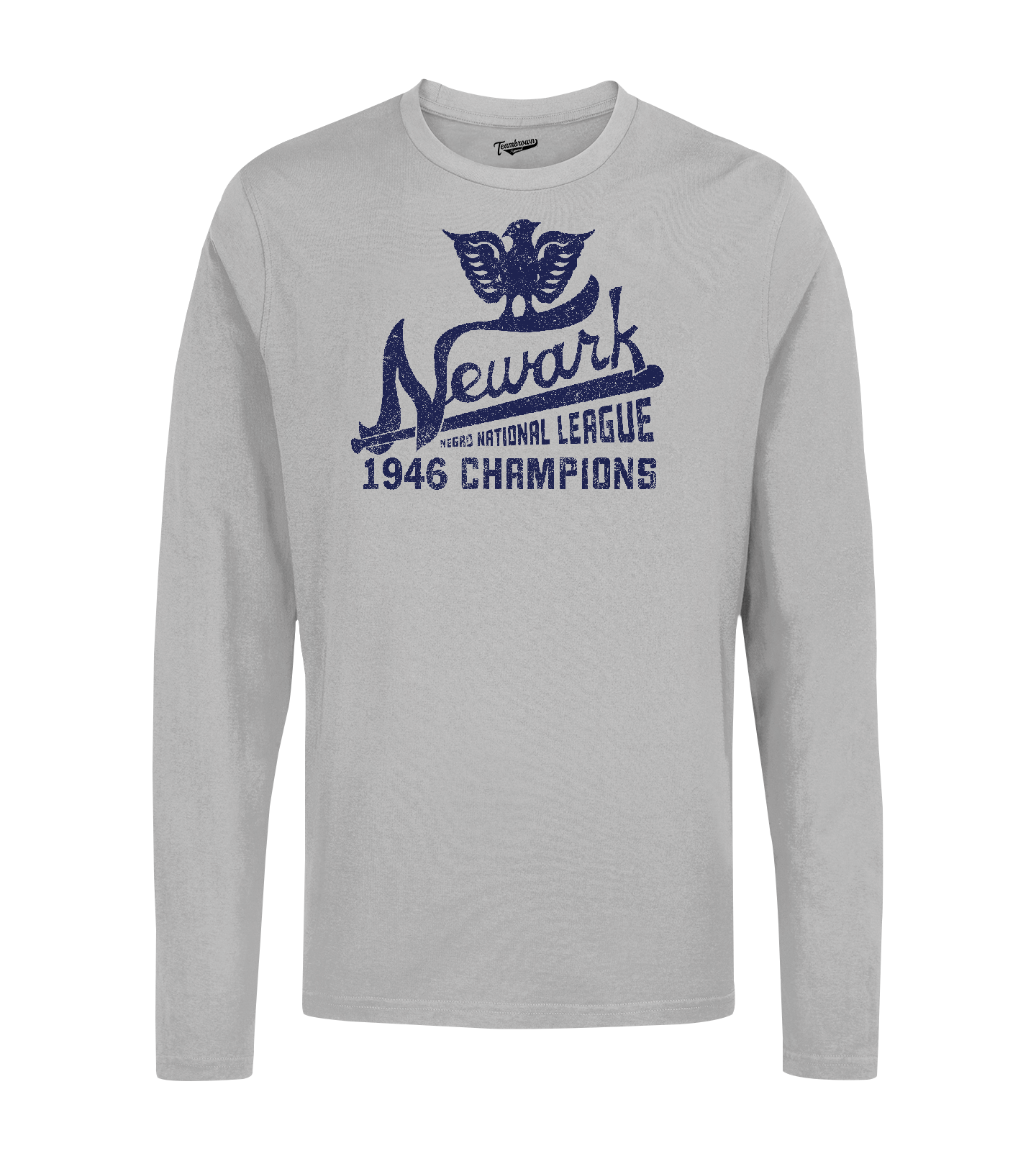 1946 Champions - Newark Eagles - Unisex Long Sleeve Crew T-Shirt | Officially Licensed - NLBM